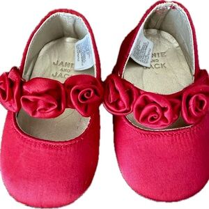 Used like New Janie and Jack infant shoes